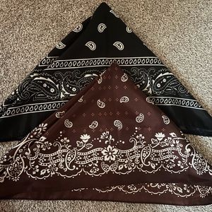 Brown & Black Bandanna